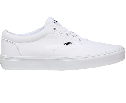 White Vans sneaker on a white background