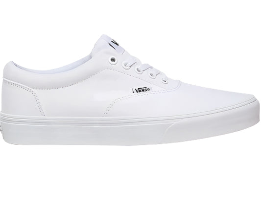 White Vans sneaker on a white background