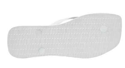 Havaianas Women Slim Flip Flop Sandal, White
