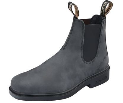 Blundstone 1308 Dress Series Unisex Chelsea Boot, Rustic Black