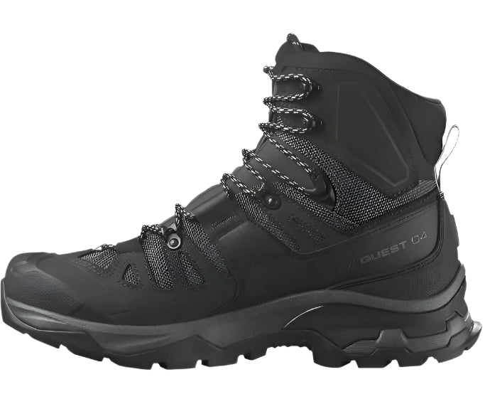 Salomon QUEST 4 GORE-TEX Men's Waterproof Hiking Boots – Magnet/Black/Quarry - Ndoros