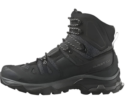 Salomon QUEST 4 GORE-TEX Men's Waterproof Hiking Boots – Magnet/Black/Quarry - Ndoros