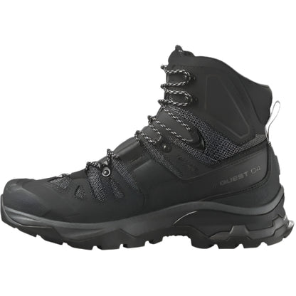 Salomon QUEST 4 GORE-TEX Men's Waterproof Hiking Boots – Magnet/Black/Quarry - Ndoros