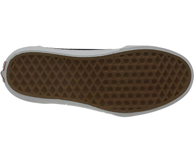 Vans Girls Low-Top Trainer Canvas Sneakers, Black/White - Ndoros