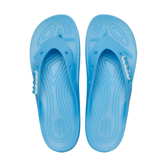 Crocs Women's Classic Platform Flip Flops – Lightweight Cushioned, Oxygen