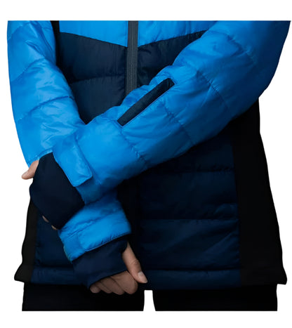 Apricoat EcoDown Adventure Women's Winter Coat - Stylish, Ultra Light Down Jacket, Packable, Blue - Ndoros
