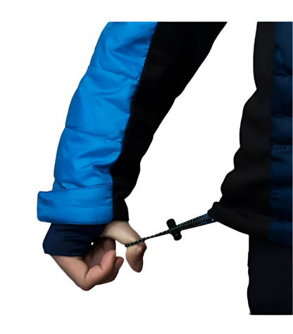 Apricoat EcoDown Adventure Women's Winter Coat - Stylish, Ultra Light Down Jacket, Packable, Blue - Ndoros