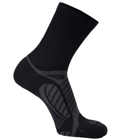 Balega Ultralight Crew Lightweight Performance  Athletic Running Socks Unisex, Black