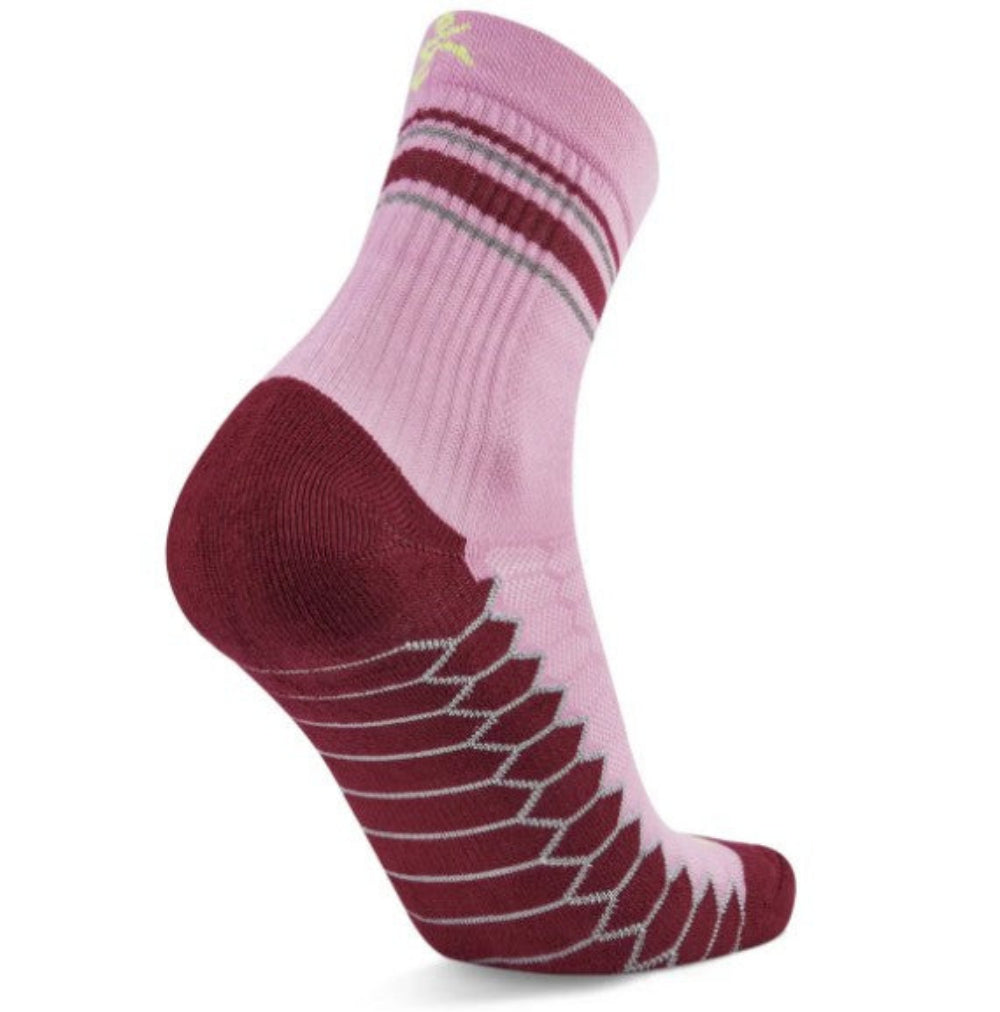 Balega Silver Mini Crew Performance Running Socks For Women, Candyfloss