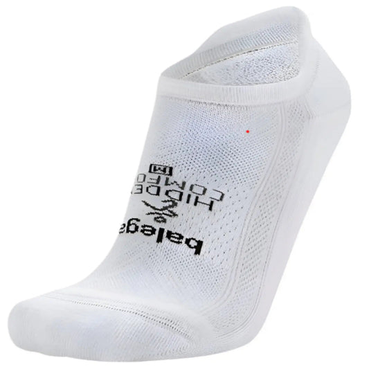 Balega Hidden Comfort Performance No Show Athletic Running Socks Unisex,White - Ndoros