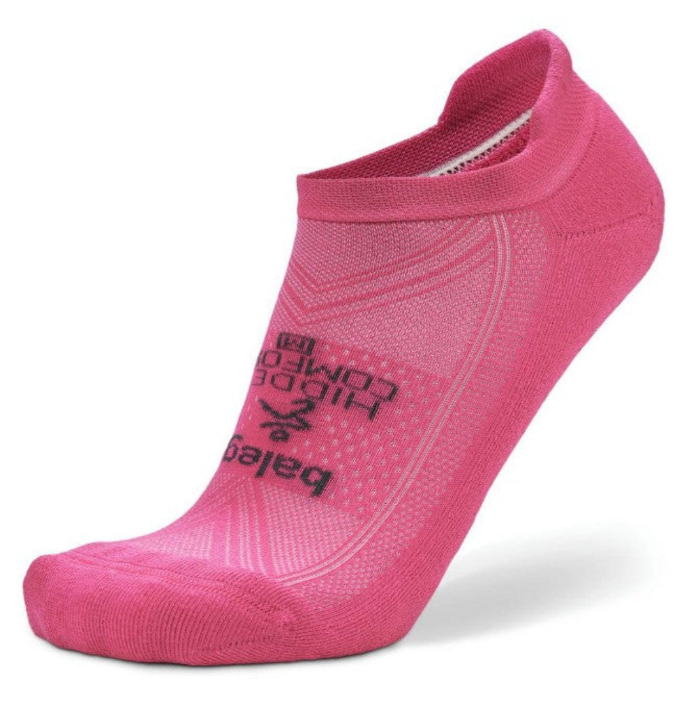 Balega Hidden Comfort Performance No Show Athletic Running Socks Unisex, Candy Pink
