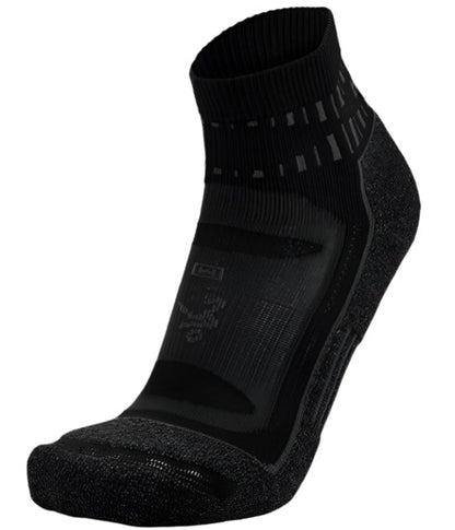 Balega Blister Resist Quarter Performance Quarter Athletic Running Socks Unisex, Black