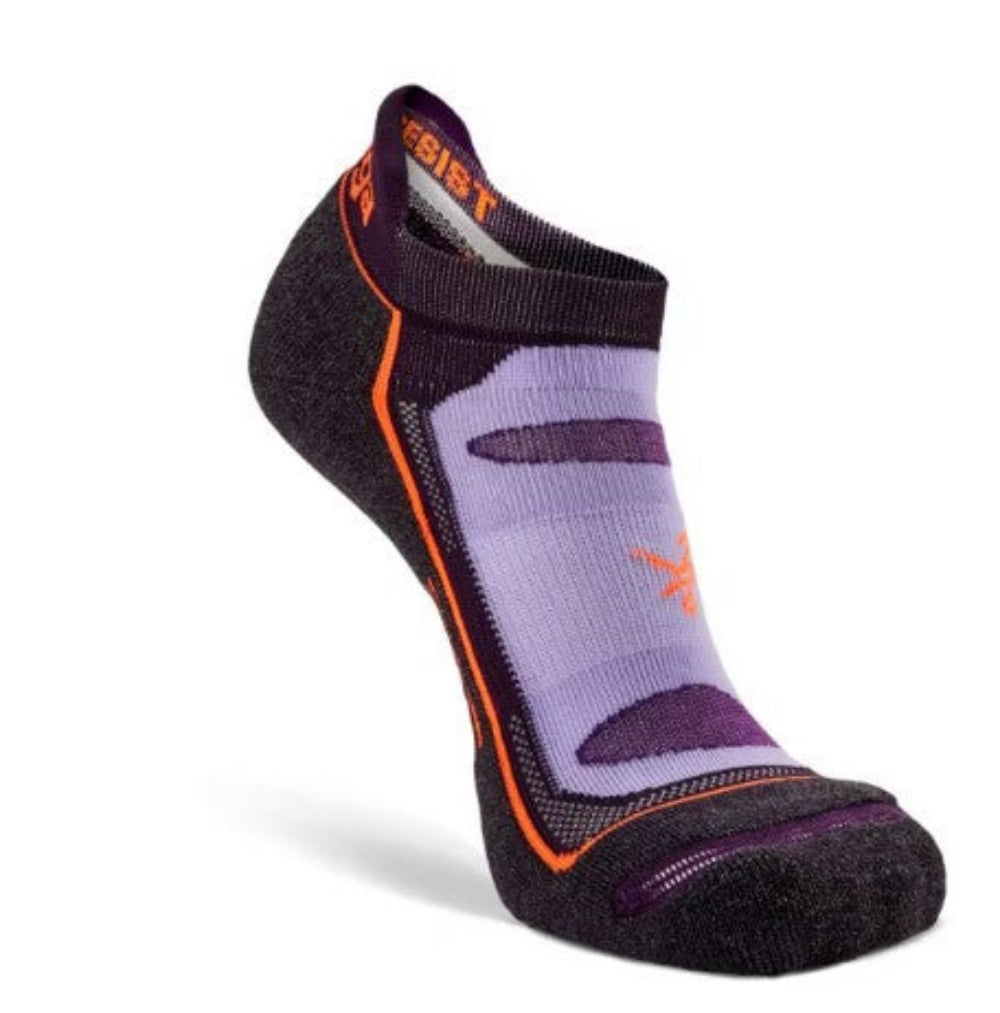 Balega Blister Resist No Show Performance Athletic Running Socks Unisex, Midnight Plum