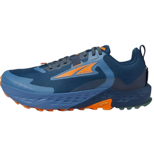 Altra Timp 5 Trail Running shoes For Men, Blue/Orange