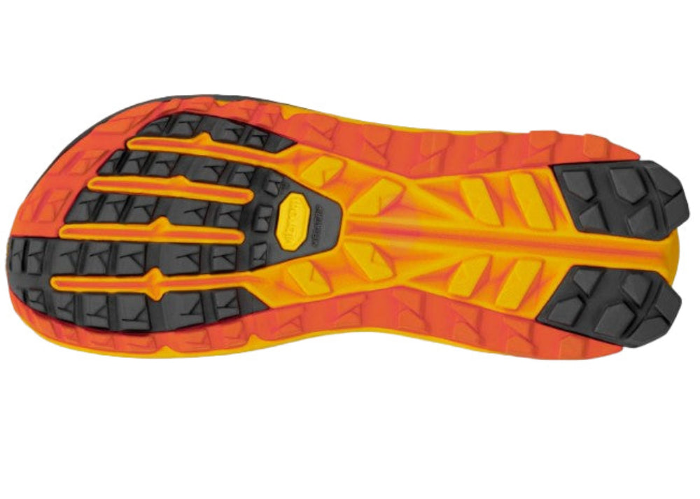 Altra Olympus 6 Trail Running shoes For Men, Black/Orange
