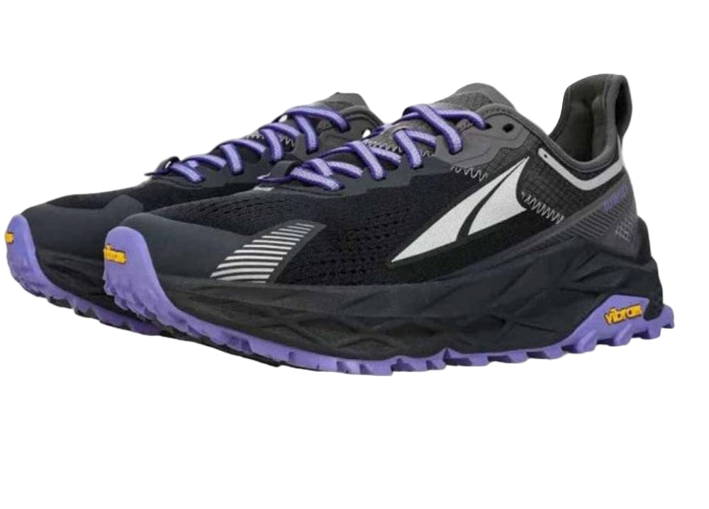 Altra Olympus 5 Trail Running shoes For Women, Black/Grey