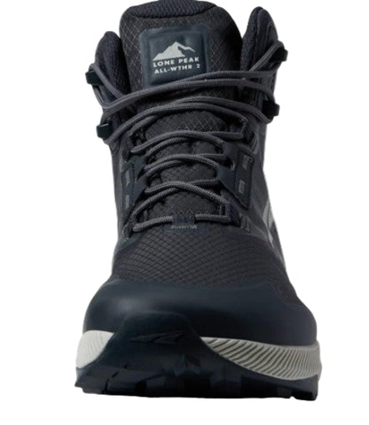 Altra Lone Peak ALL-WTHR MID2 Trail Running shoes For Men, Black