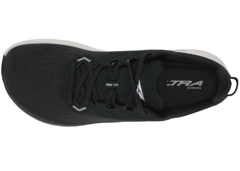 Altra FWD VIA Road Running shoes For Men, Black/White - Ndoros