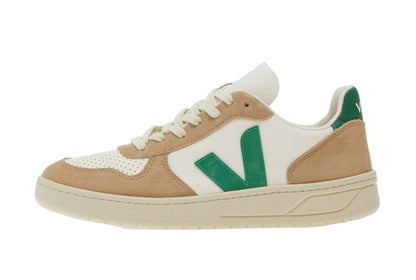 Veja Men V-12 White/Emeraude/Sahara Sneakers