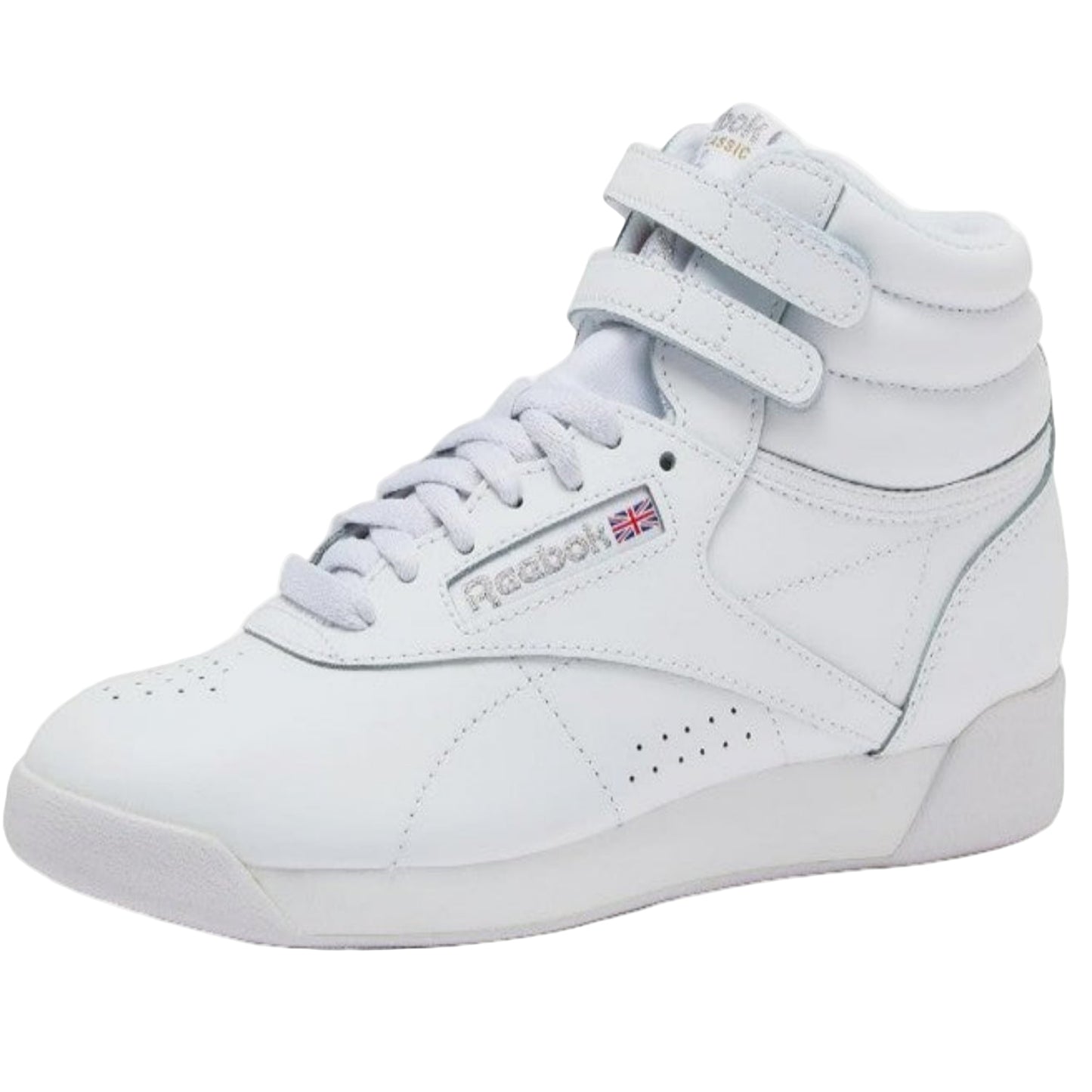 Reebok Classics Freestyle Hi High TopSneakres, White - Ndoros