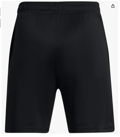 Under Armour Tech Logo Shorts Youth Black / Mod Gray