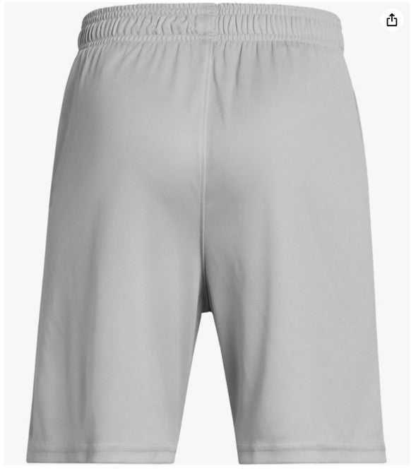 Under Armour Tech Logo Shorts Youth Mod Gray / White