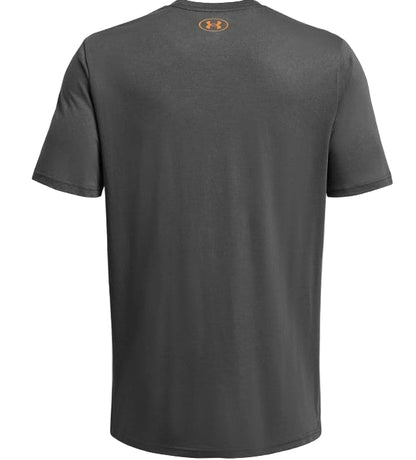 Under Armour Big Logo Fill Ss Castlerock / Atomic / Wild Orange - Ndoros