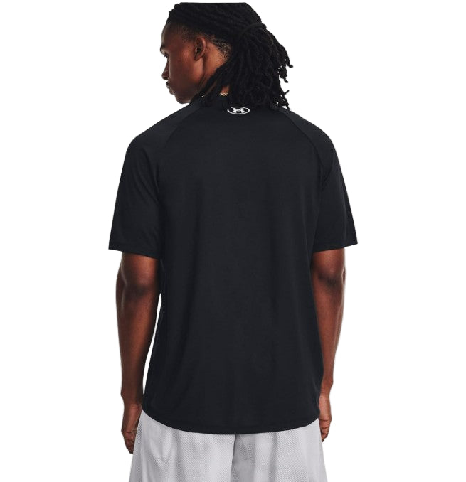 Under Armour Tech PRT Fill Ss Black / Halo Gray