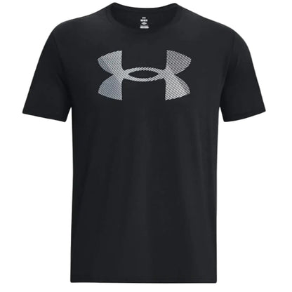 Under Armour Big Logo Fill Ss Black / Pitch Gray / Halo Gray