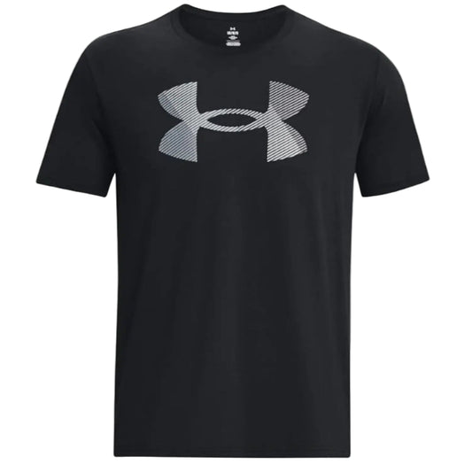 Under Armour Big Logo Fill Ss Black / Pitch Gray / Halo Gray