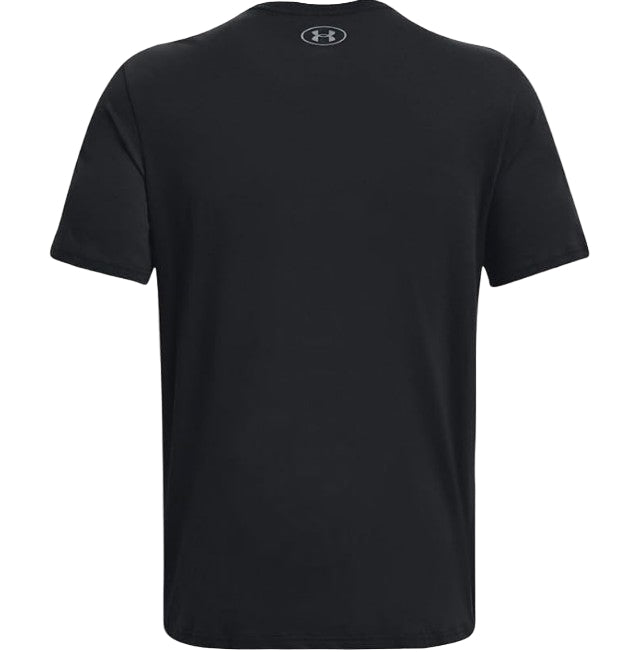 Under Armour Big Logo Fill Ss Black / Pitch Gray / Halo Gray