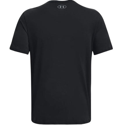 Under Armour Big Logo Fill Ss Black / Pitch Gray / Halo Gray