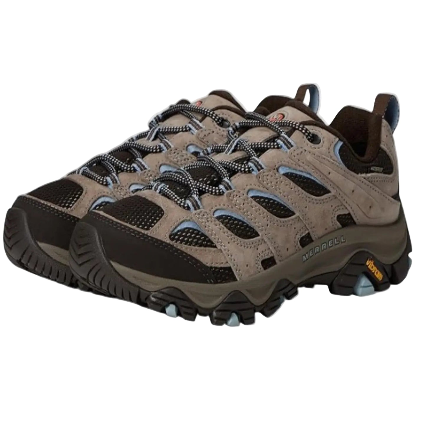 Merrell Women's Moab 3  Waterproof Hiking Shoes, Brindle