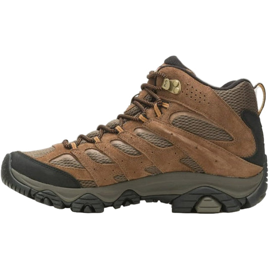Merrell Men's Moab 3 Mid Waterproof Hiking Boots, Earth - Ndoros