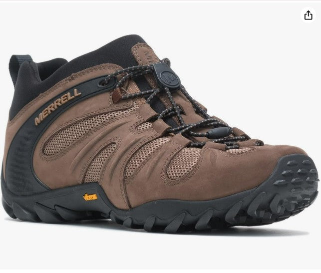 Merrell Men's Cham 8 Streach Hiking Shoes, Earth