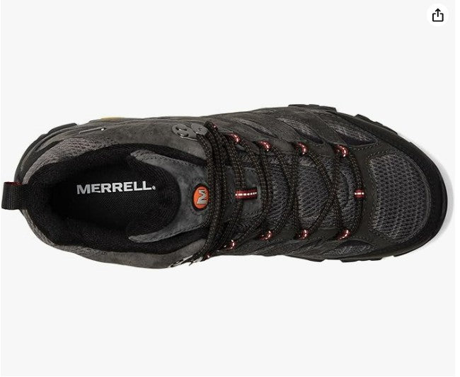 Merrell Men's Moab 3 Mid Waterproof Hiking Boots, Beluga