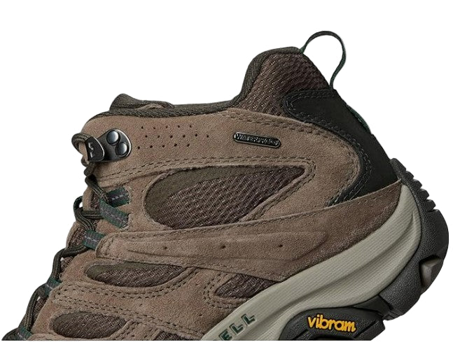 Merrell Men's Moab 3 Mid Waterproof Hiking Boots, Boulder