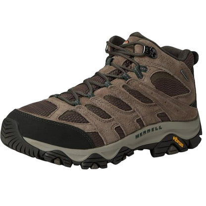 Merrell Men's Moab 3 Mid Waterproof Hiking Boots, Boulder