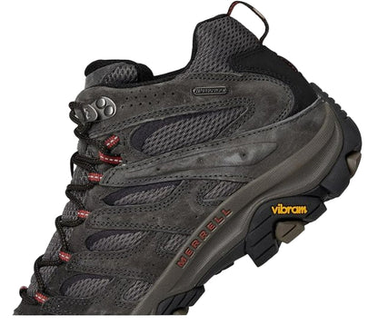 Merrell Men's Moab 3 Mid Waterproof Hiking Boots, Beluga