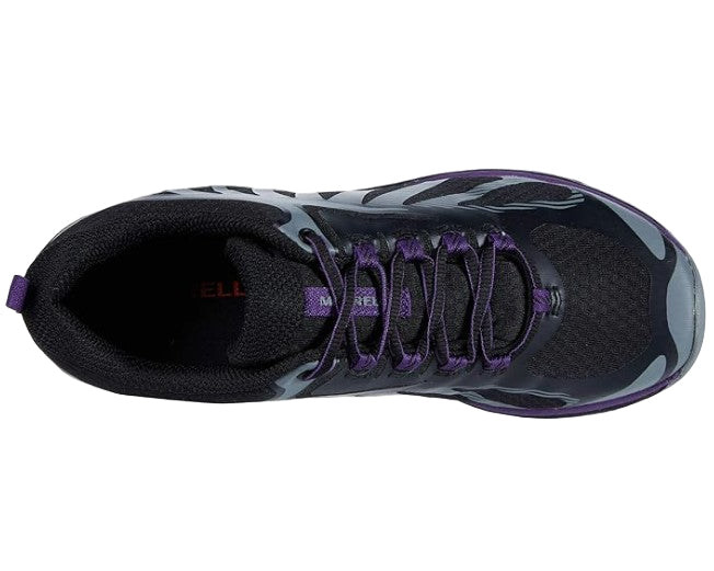 Merrell Women's Siren Edge 3 Hiking Shoes, Black/Acai