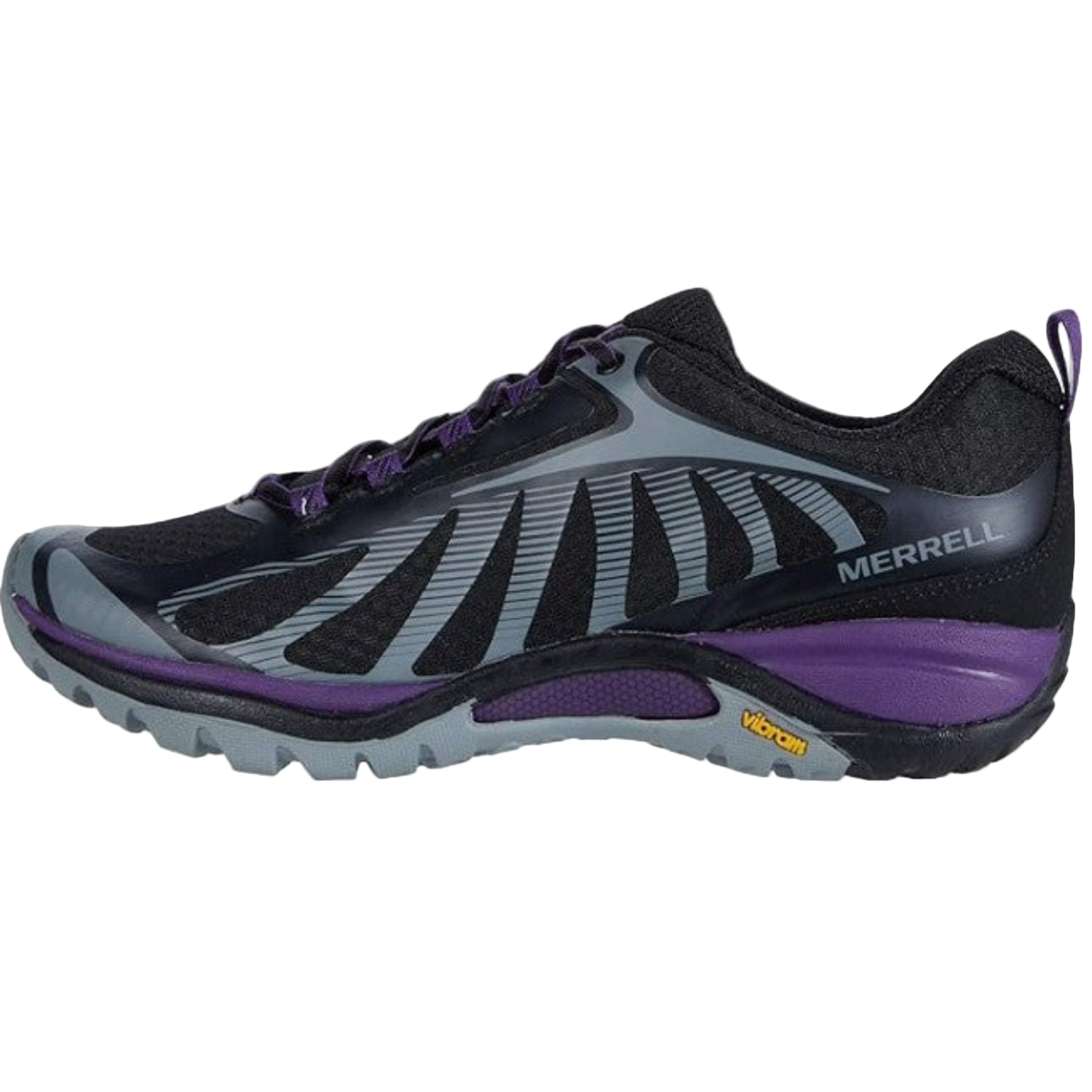 Merrell Women's Siren Edge 3 Hiking Shoes, Black/Acai - Ndoros