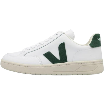 Veja Women's V-12 Sneaker, Extra/White/Cyprus - Ndoros