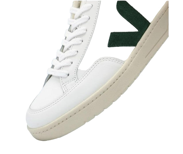 Veja Women's V-12 Sneaker, Extra/White/Cyprus
