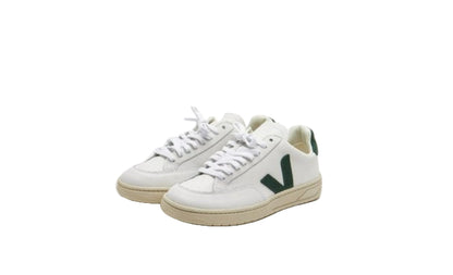 Veja Women's V-12 Sneaker, Extra/White/Cyprus
