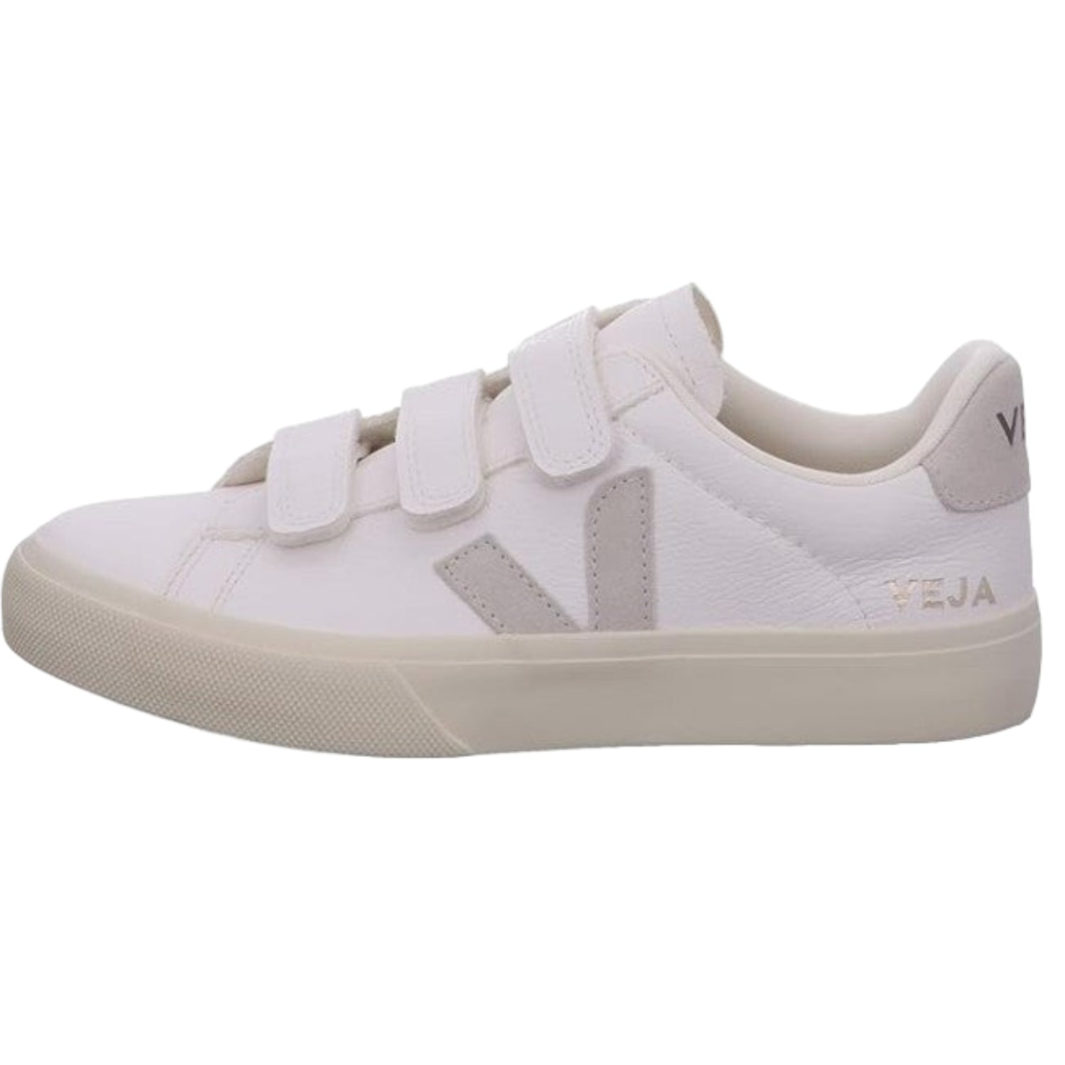 VEJA Recife Logo Women's Sneakers, Extra White/Natural - Ndoros