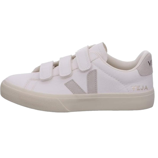 VEJA Recife Logo Women's Sneakers, Extra White/Natural - Ndoros
