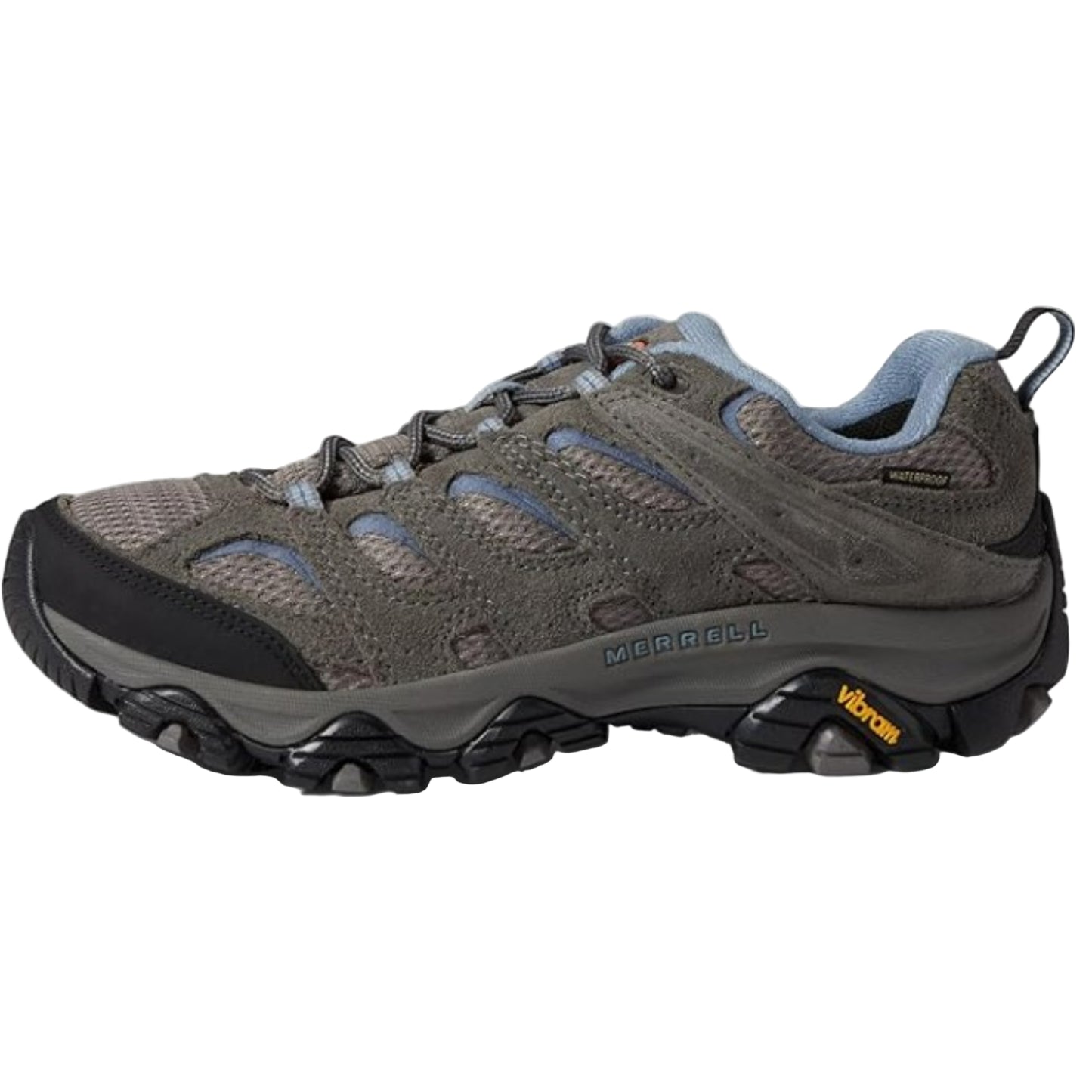 Merrell Women's Moab 3  Waterproof Hiking Shoes, Granite