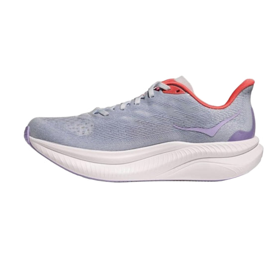 Hoka Mach 6 Women Cushioned Runing Shoes, Pale Dusk/Gull