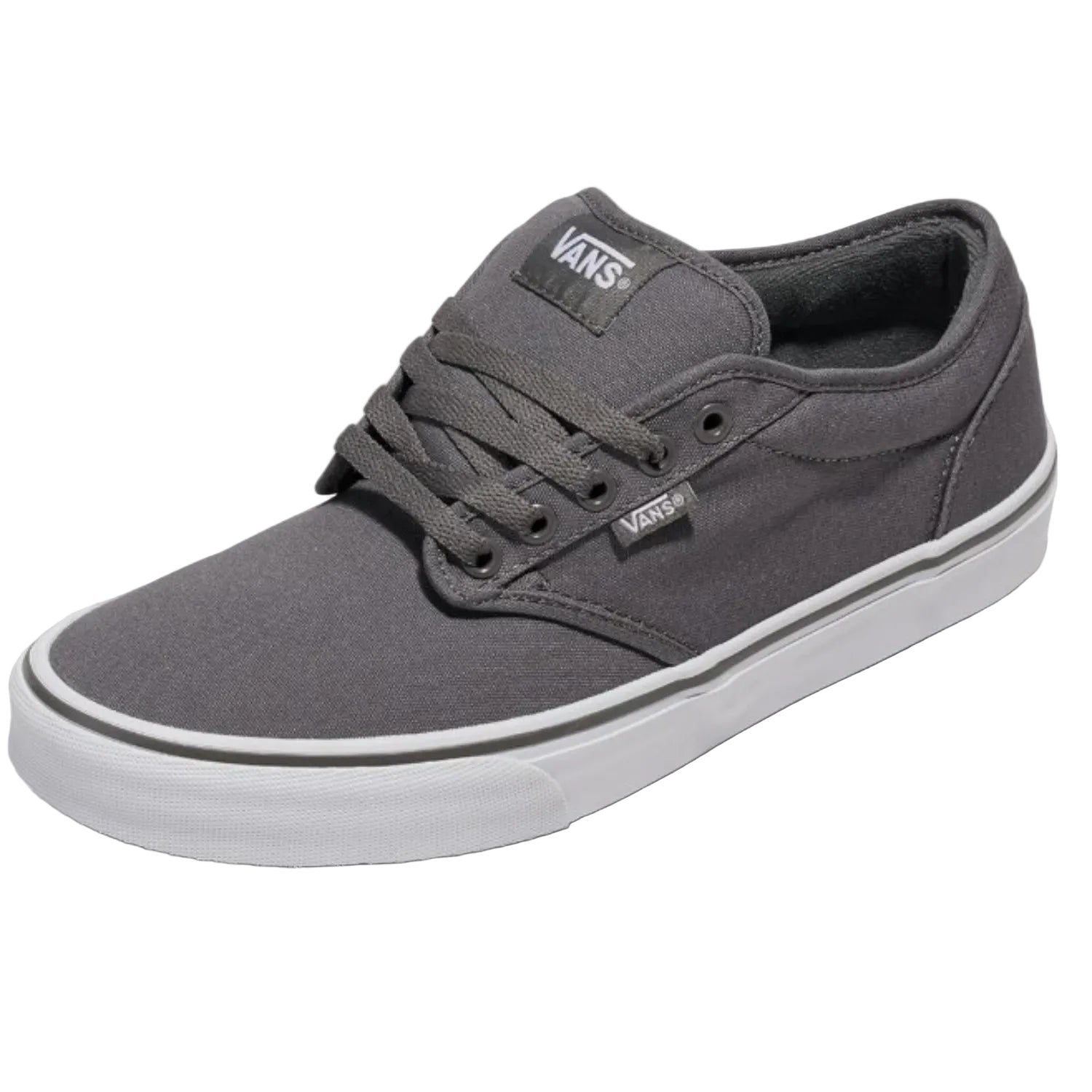 Vans Men's Atwood Canvas' Sneaker, Pewter - Ndoros
