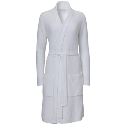 Barefoot Dreams CozyChic Lite Ribbed Robe, Sea Salt